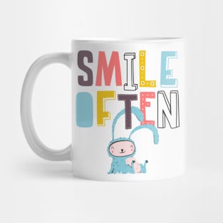 Smile often Mug